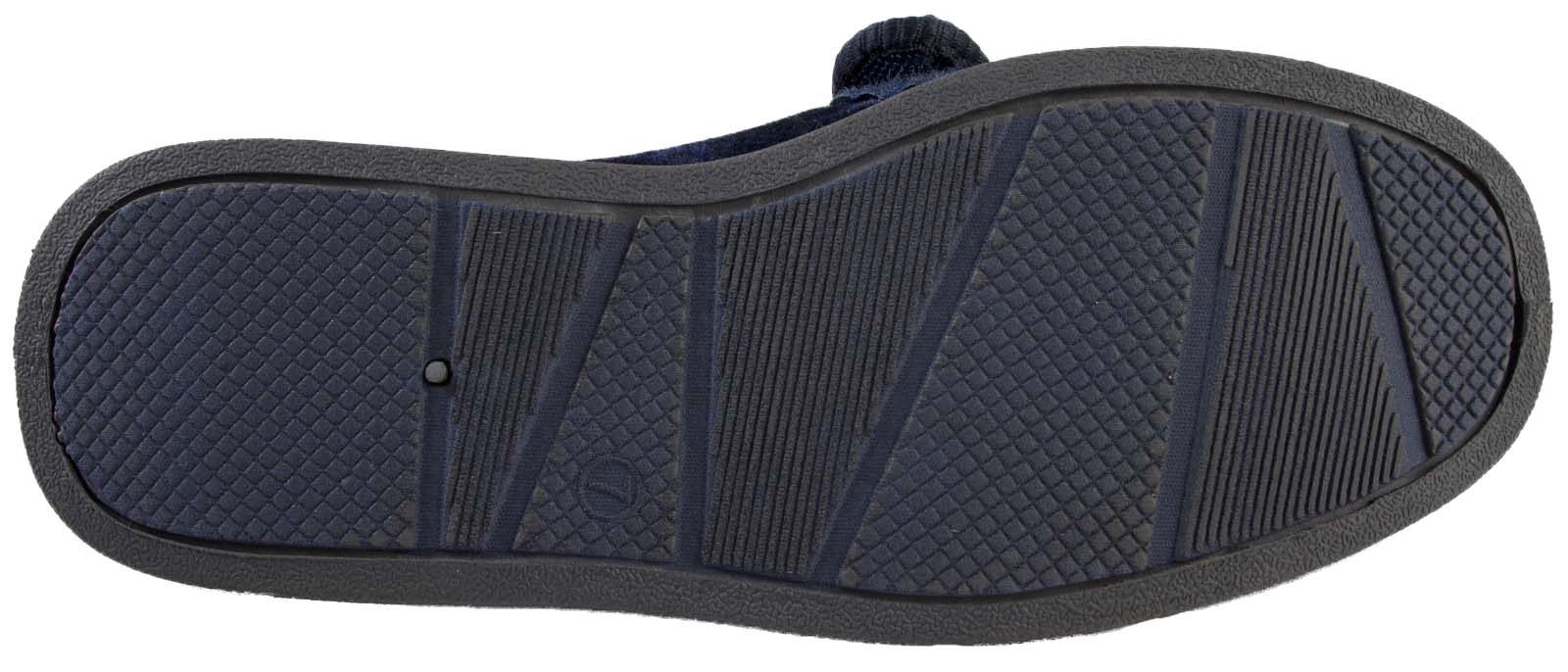 MENS DIABETIC ORTHOPAEDIC MEMORY FOAM COMFORT SLIPPERS WIDE FIT SIZE 611